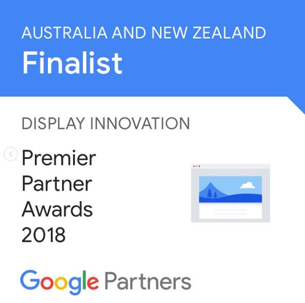 Google Premier Partner Display Innovation Award Nomination